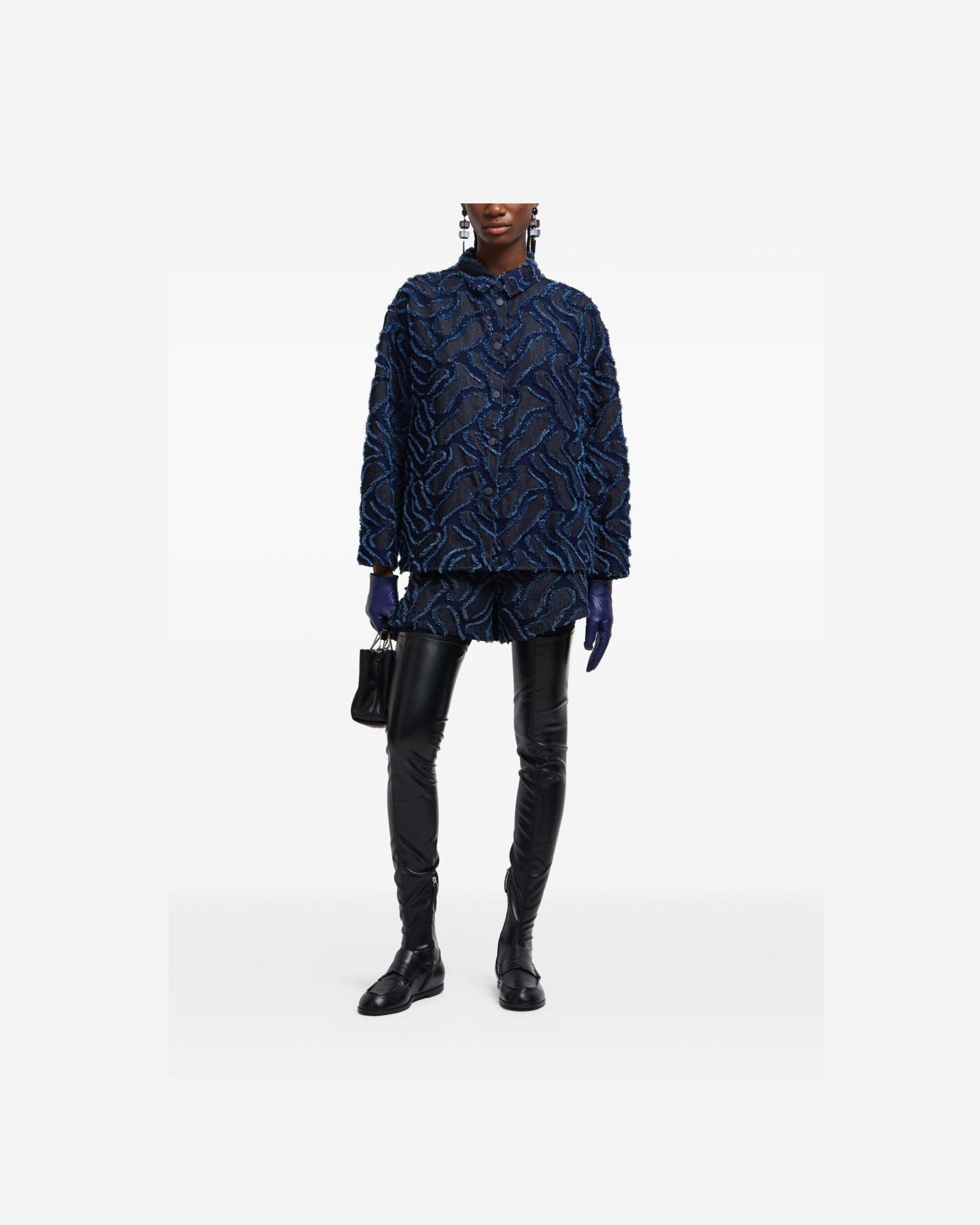 Emporio Armani Blue Shorts Glam Steals