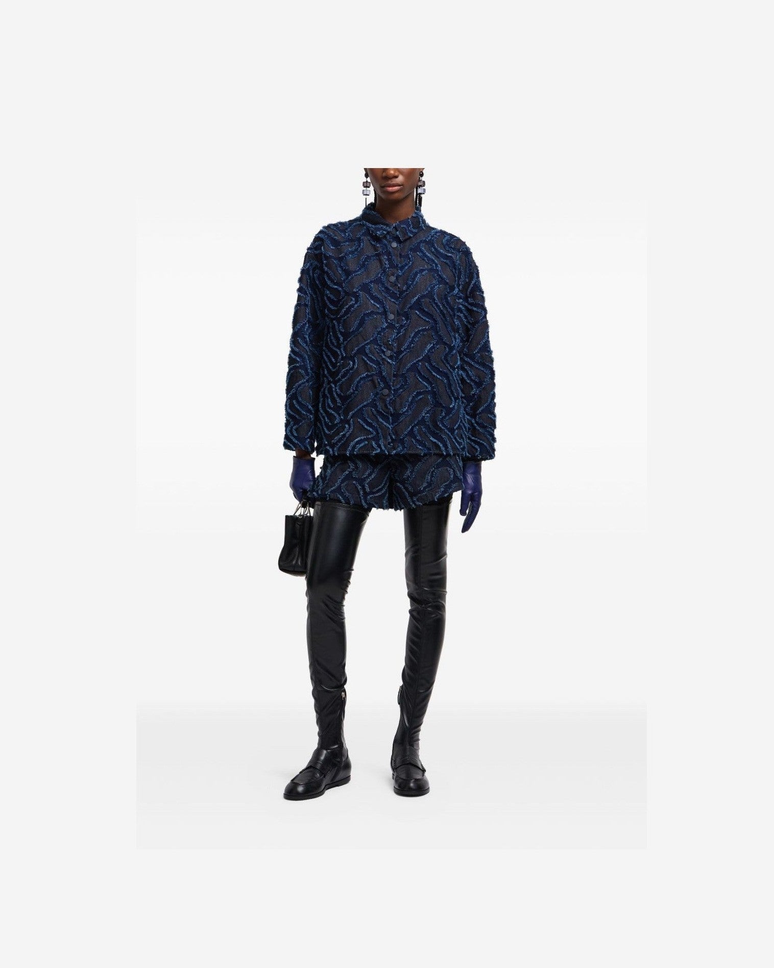 Emporio Armani Blue Shorts Glam Steals