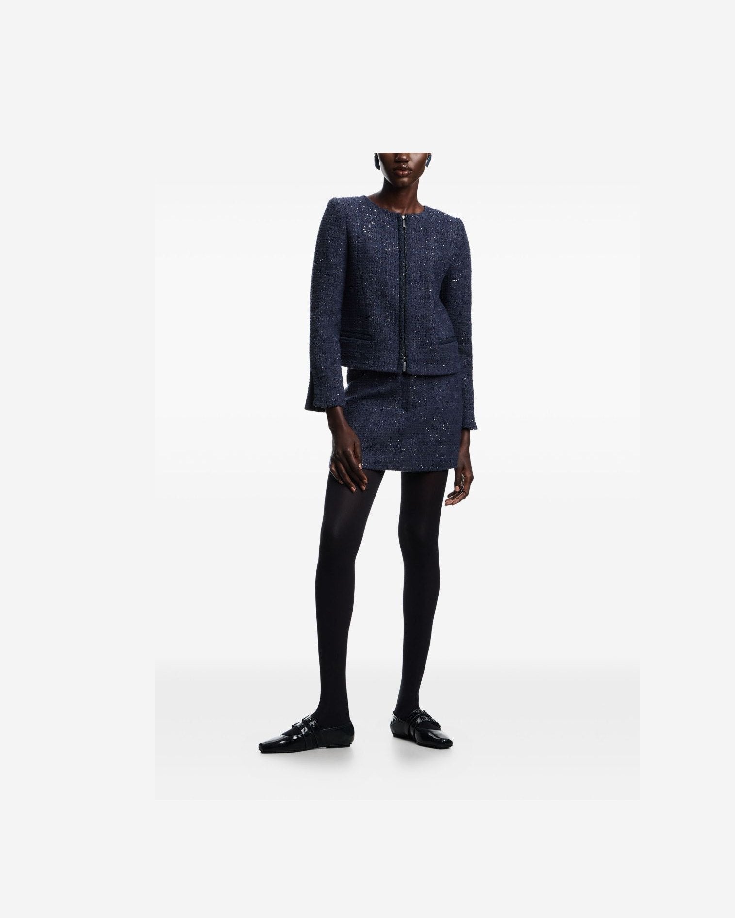Emporio Armani Blue Skirt Glam Steals