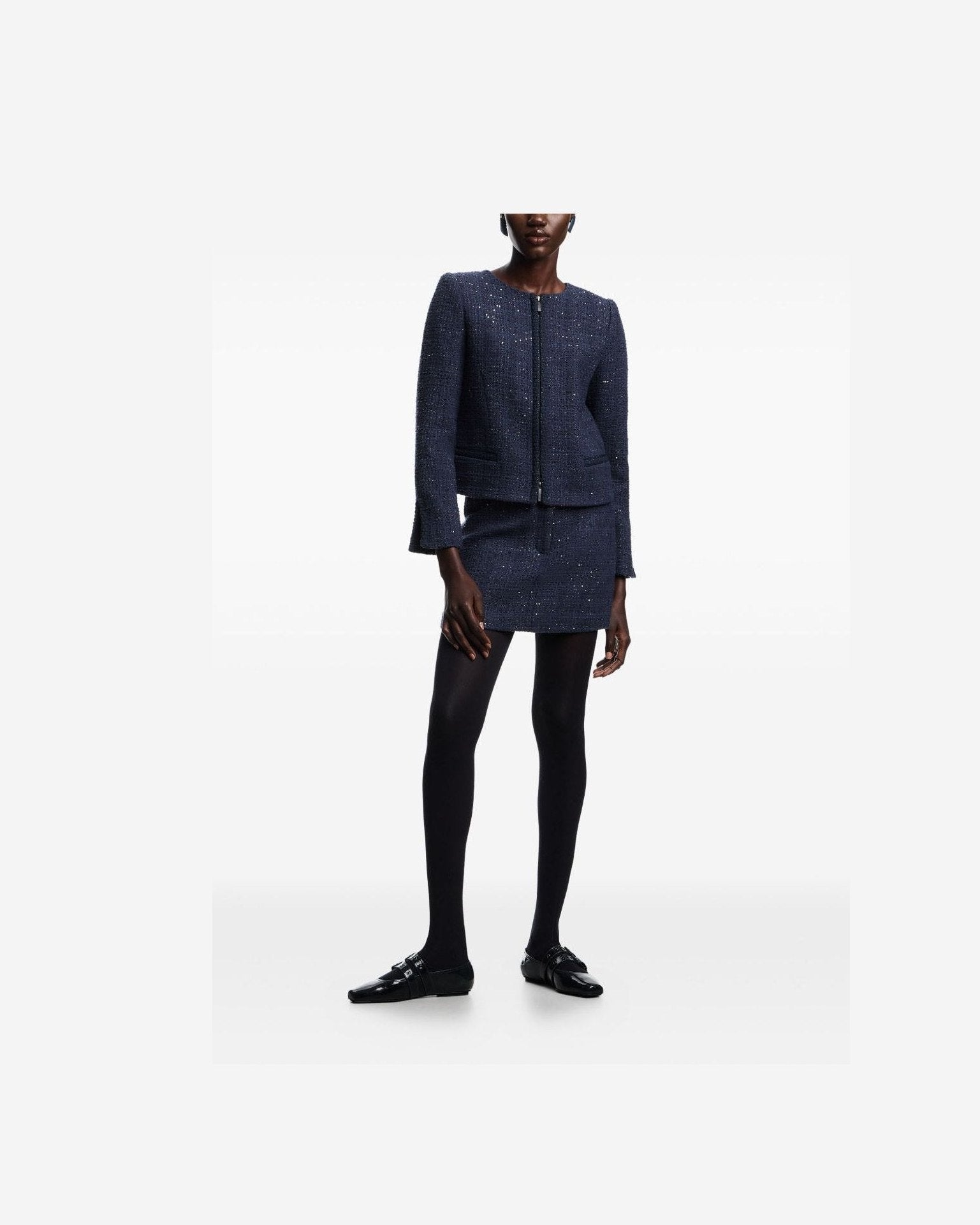 Emporio Armani Blue Skirt Glam Steals