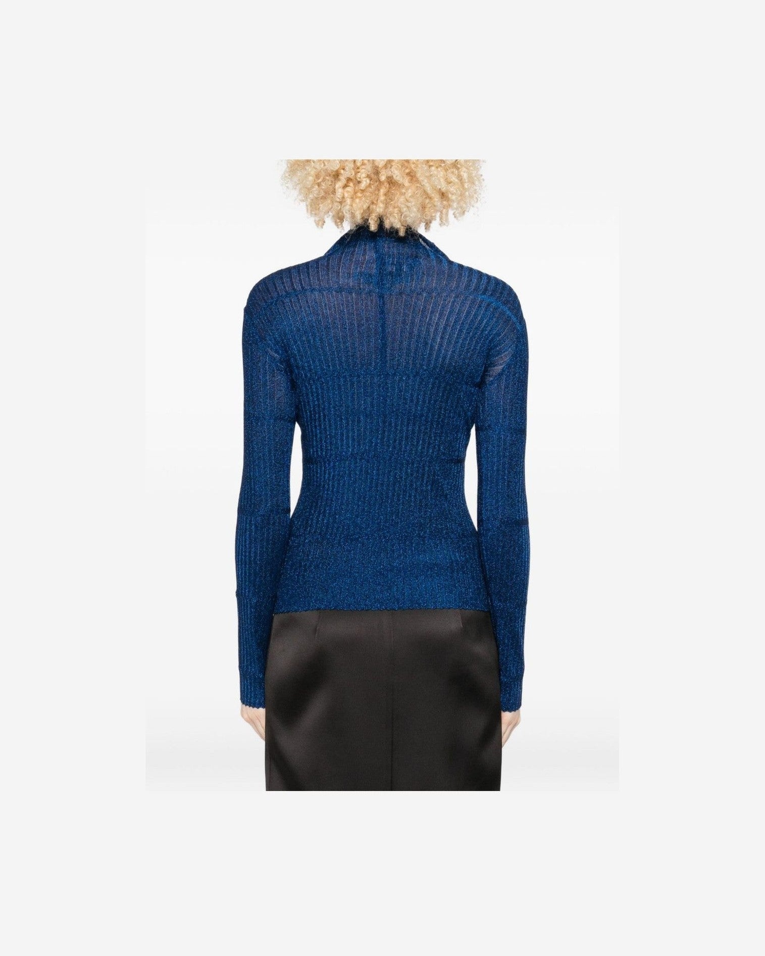 Emporio Armani Blue Sweater Glam Steals
