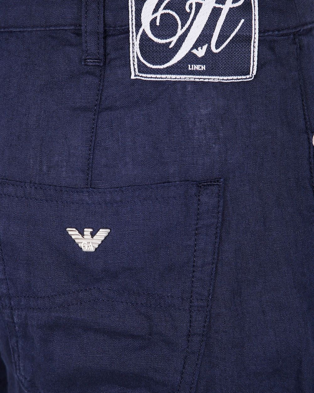 Emporio Armani Blue Trouser Glam Steals
