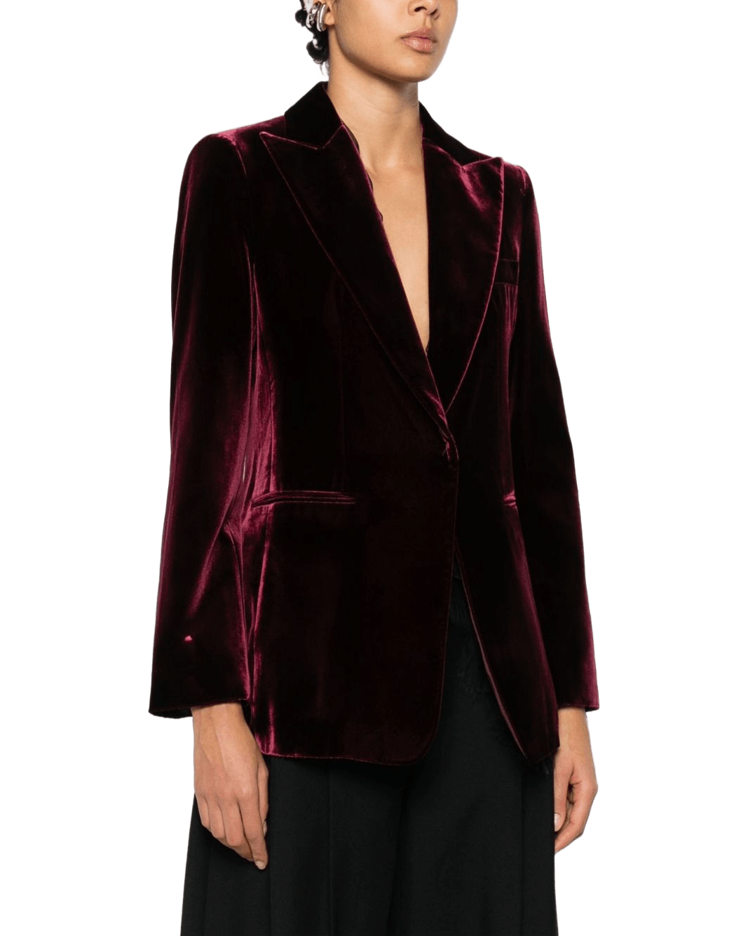 Emporio Armani Bordeaux Jacket Glam Steals