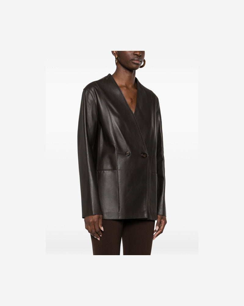 Emporio Armani Brown Jacket Glam Steals