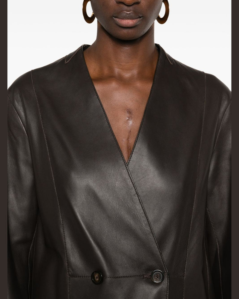 Emporio Armani Brown Jacket Glam Steals