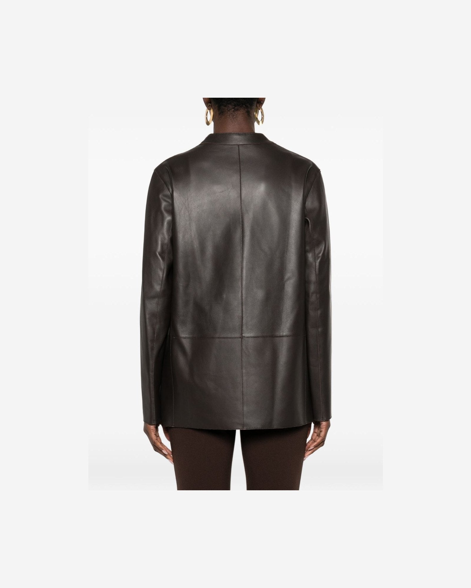 Emporio Armani Brown Jacket Glam Steals