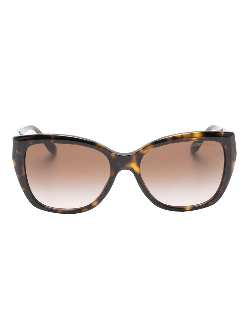 Emporio Armani Brown Sunglasses Glam Steals