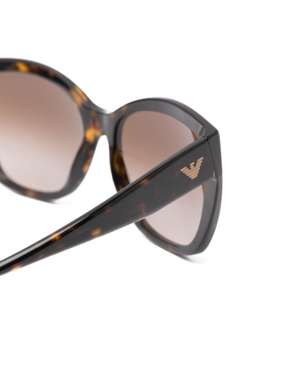 Emporio Armani Brown Sunglasses Glam Steals