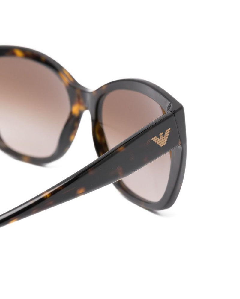 Emporio Armani Brown Sunglasses Glam Steals
