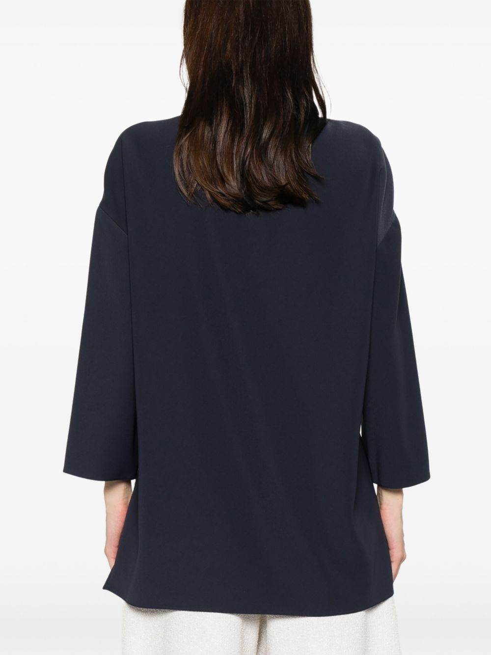 Emporio Armani Cady Blouse Glam Steals