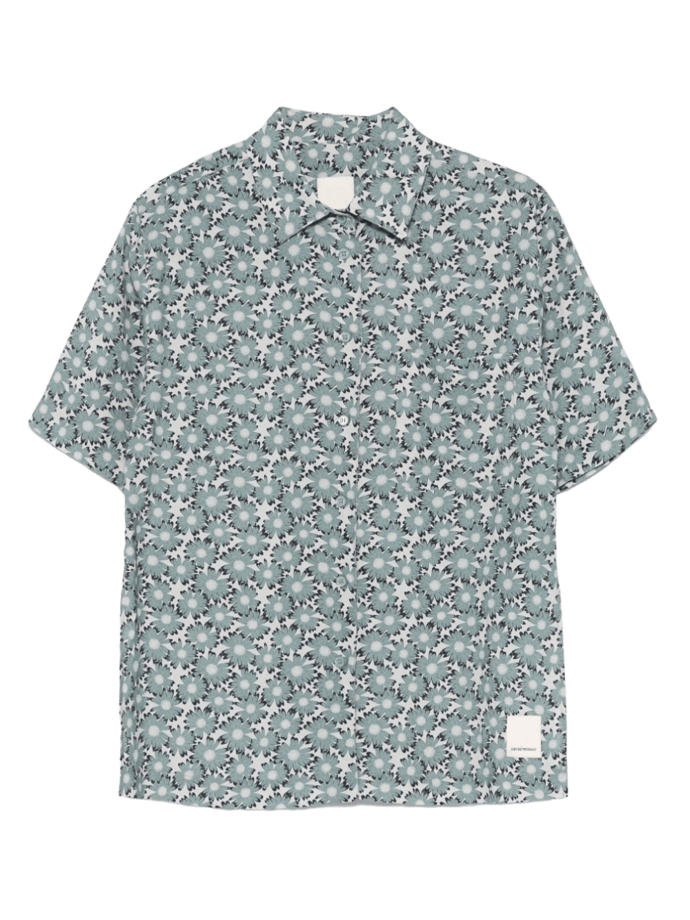 Emporio Armani Clear Blue Shirt Glam Steals
