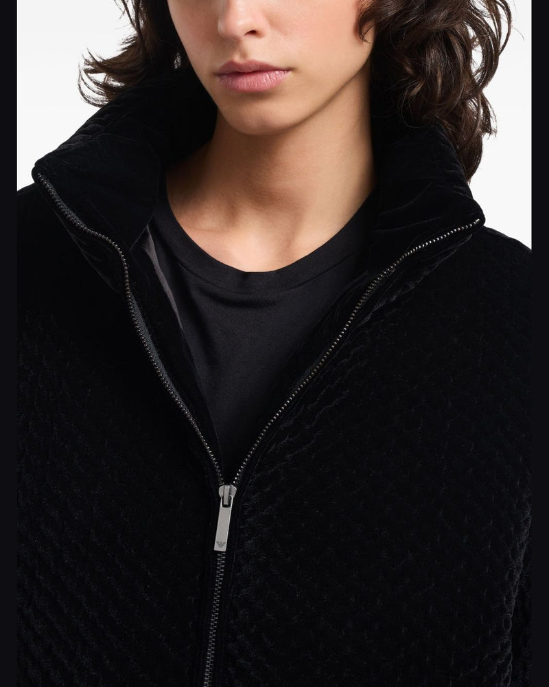 Emporio Armani Coats Black Glam Steals