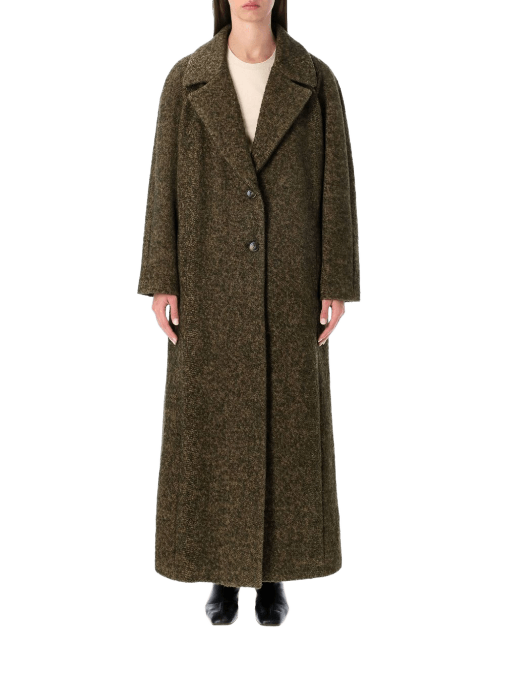 Emporio Armani Coats Green
