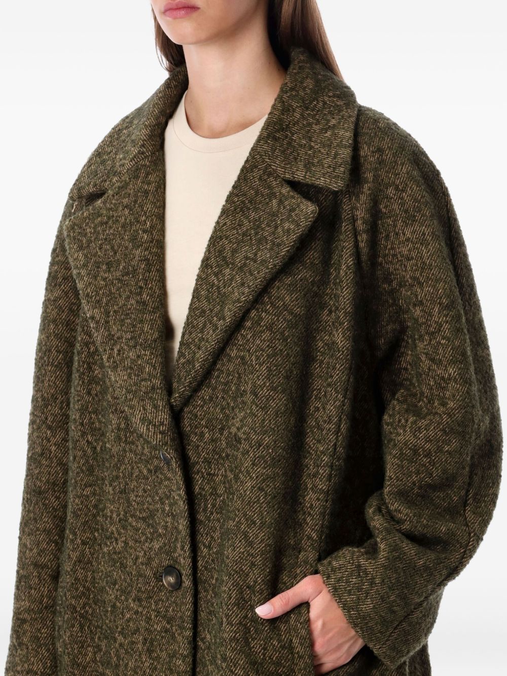 Emporio Armani Coats Green Glam Steals