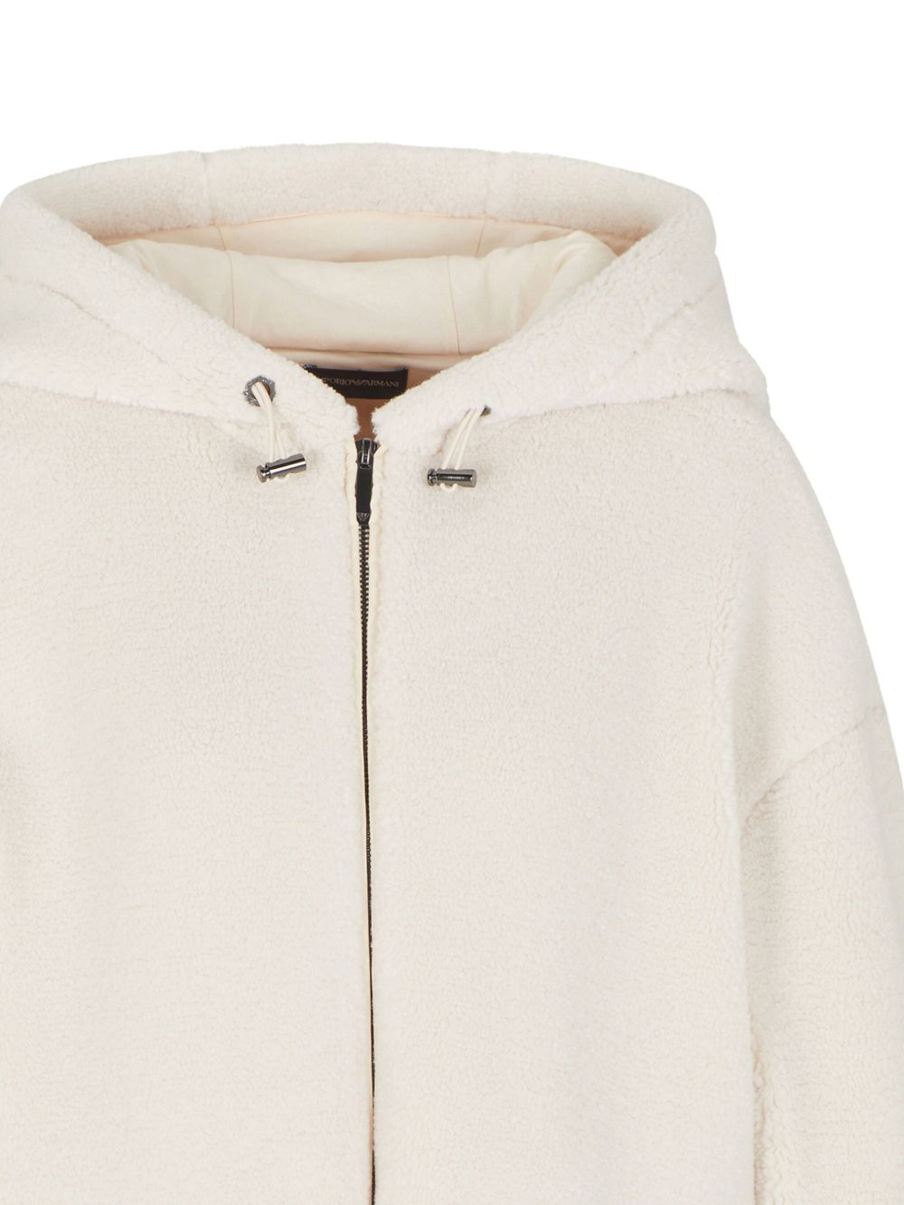 Emporio Armani Coats Ivory Glam Steals