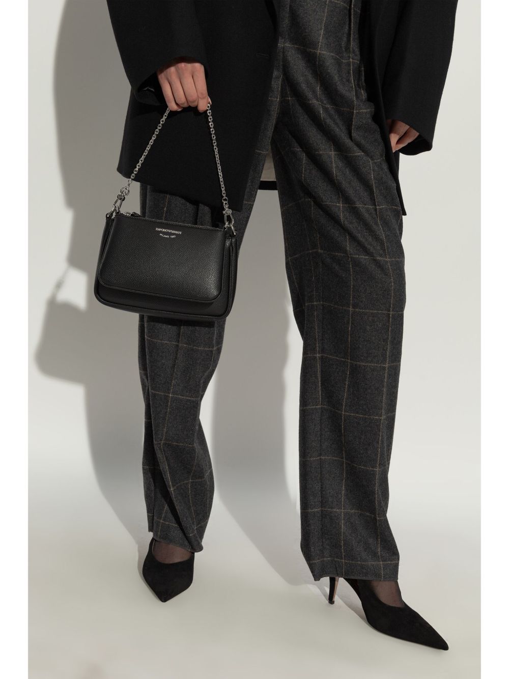 Emporio Armani Deer Print Mini Shoulder Bag Glam Steals