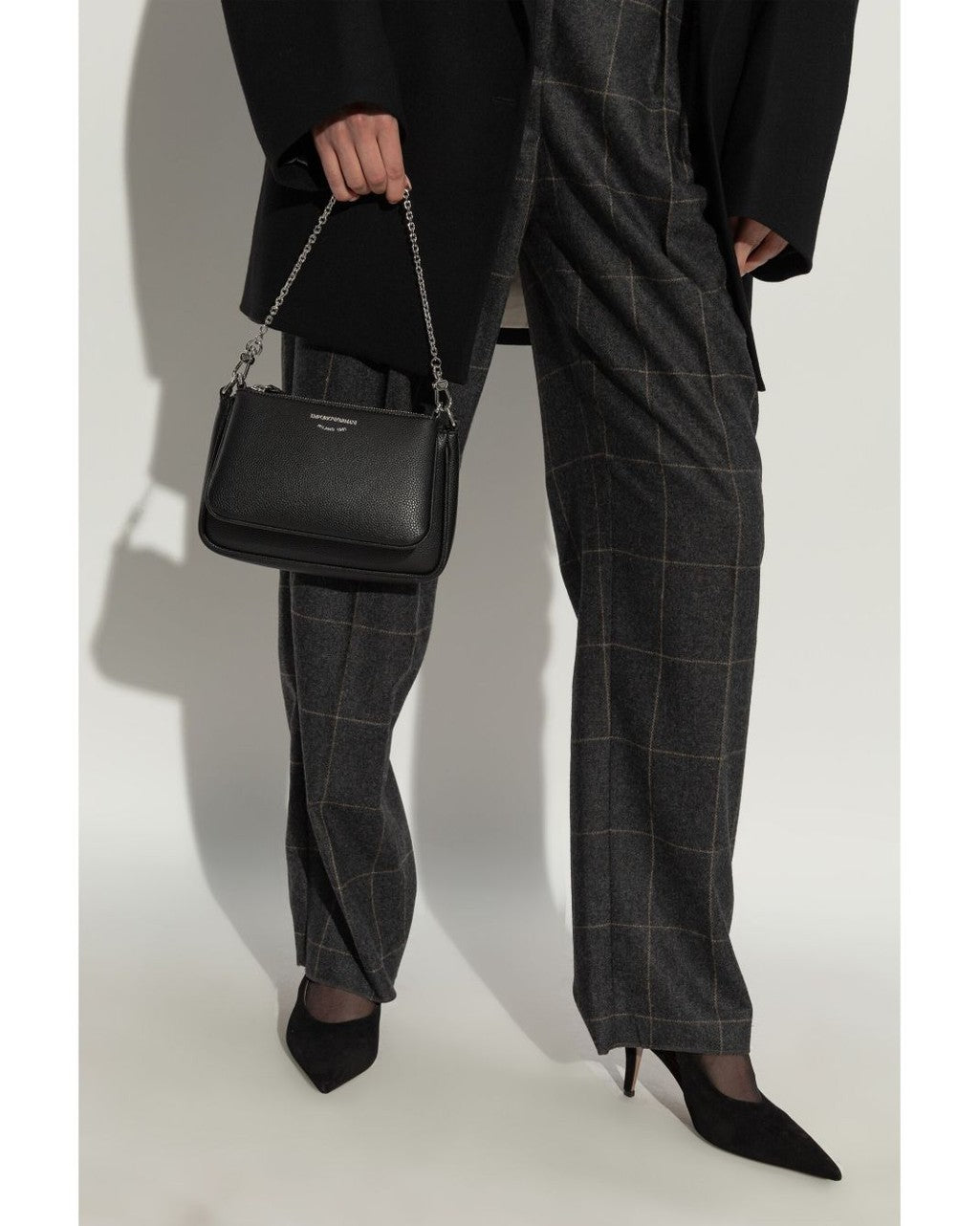 Emporio Armani Deer Print Mini Shoulder Bag Glam Steals