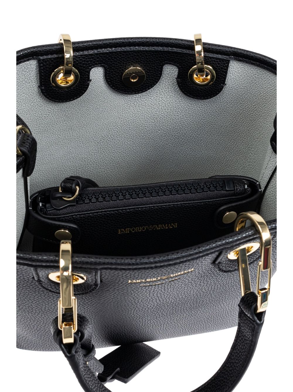 Emporio Armani Deer Print Myea Vertical Shopper Bag Glam Steals