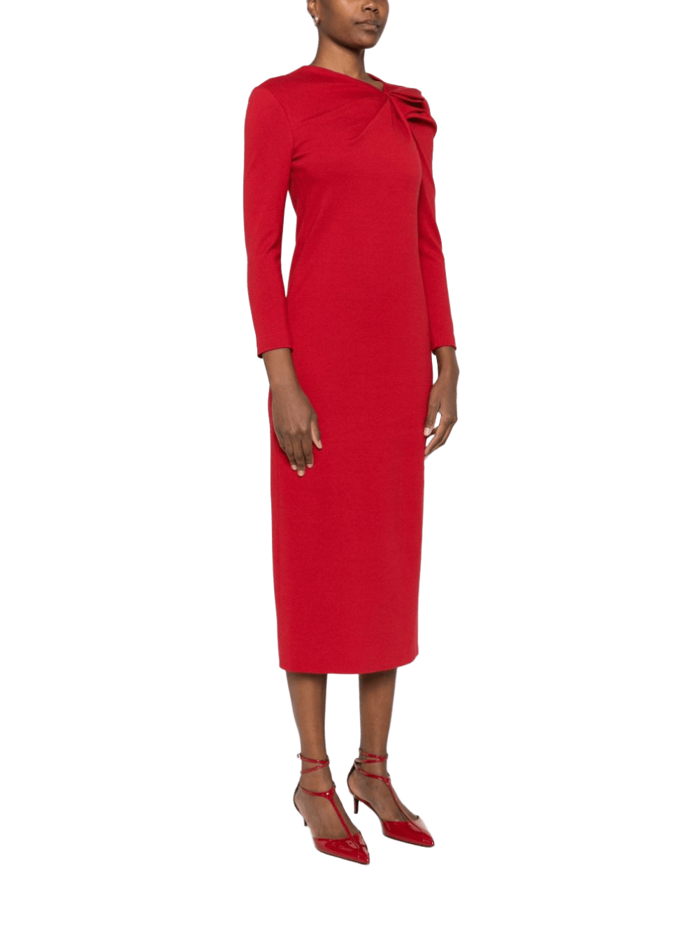 Emporio Armani Dresses Red Glam Steals