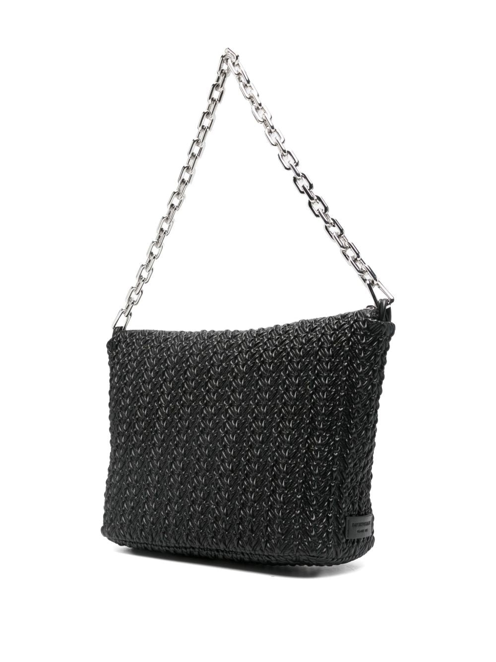 Emporio Armani Ea Logo Hobo Embossed Medium Bag Glam Steals