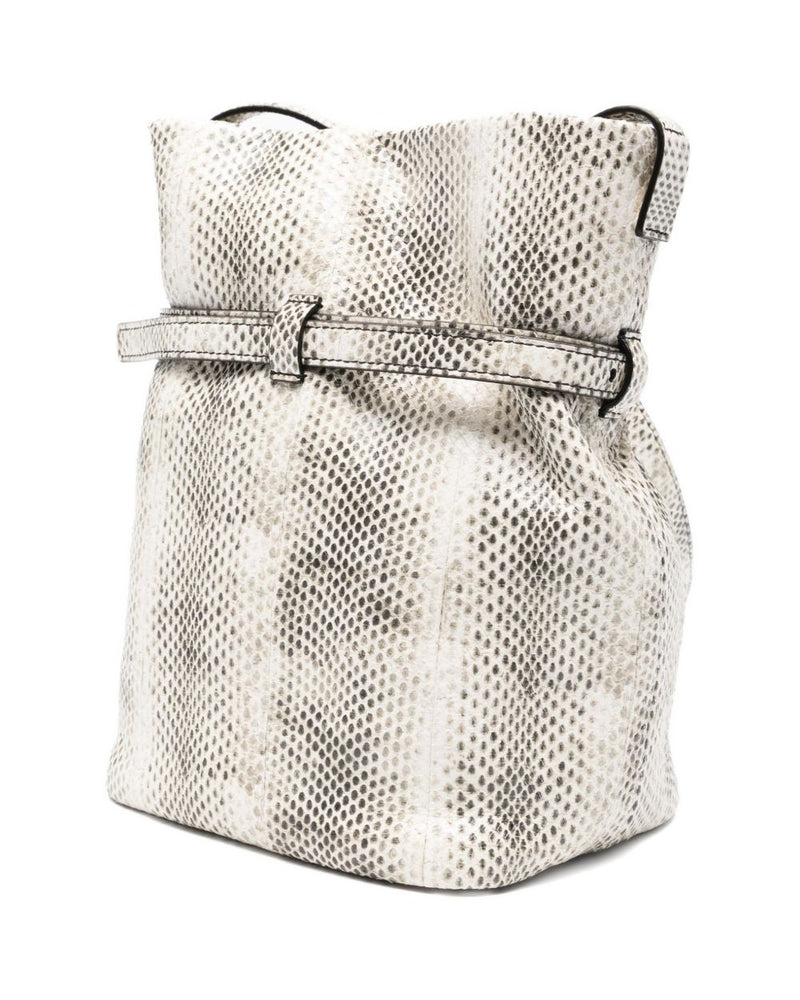 Emporio Armani Exclusive Leather Bucket Bag Glam Steals