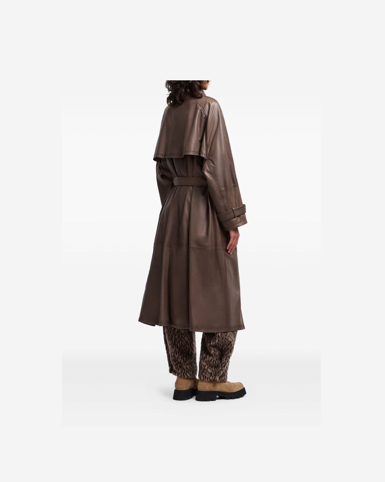 Emporio Armani Grey Coat Dove Glam Steals