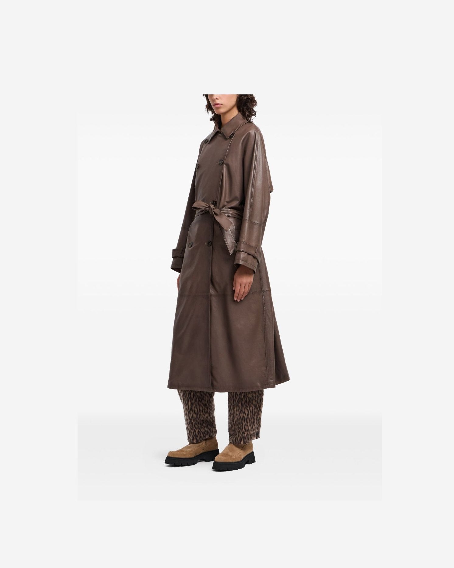 Emporio Armani Grey Coat Dove Glam Steals