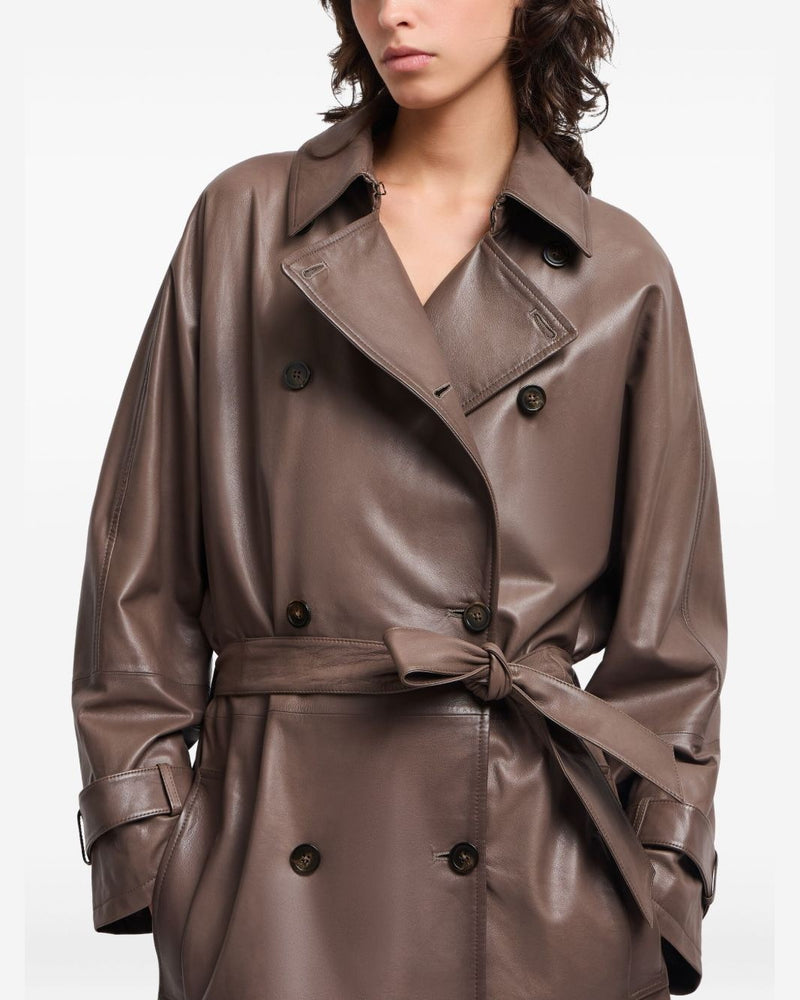 Emporio Armani Grey Coat Dove Glam Steals