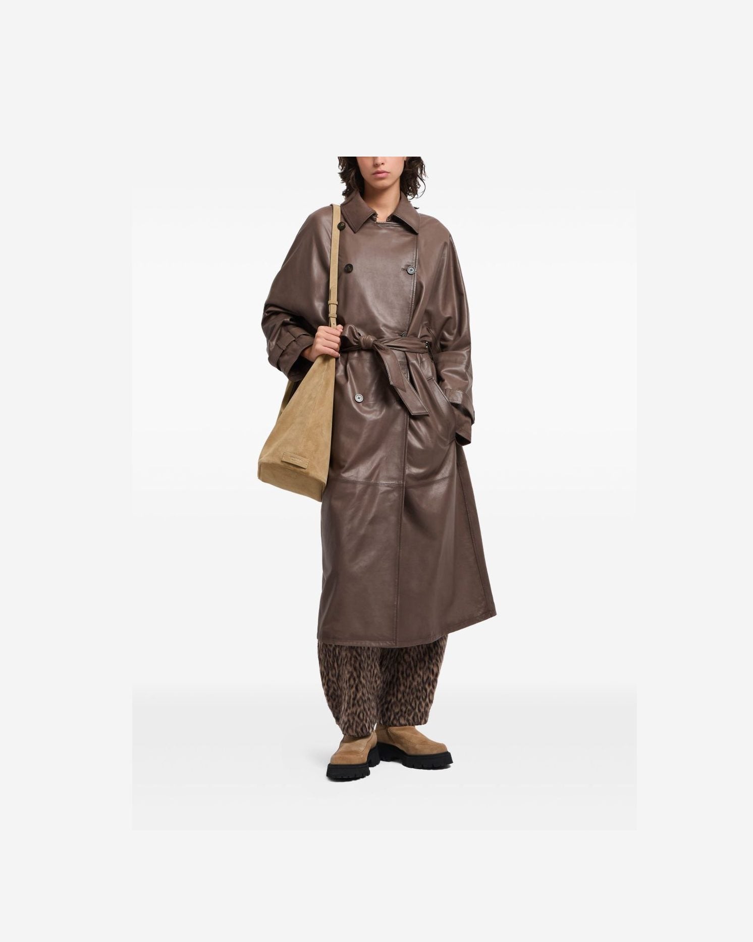 Emporio Armani Grey Coat Dove Glam Steals