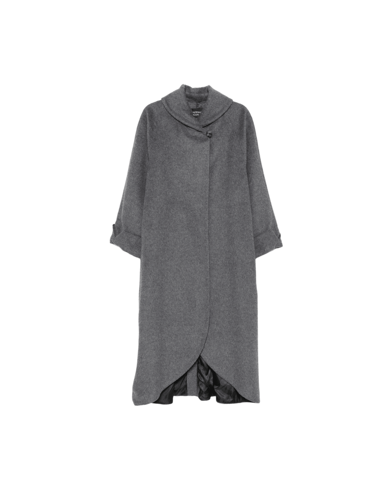 Emporio Armani Grey Coat Glam Steals