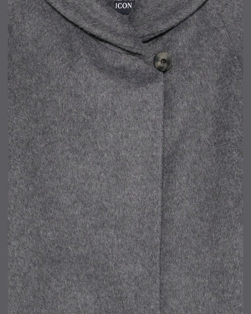 Emporio Armani Grey Coat Glam Steals