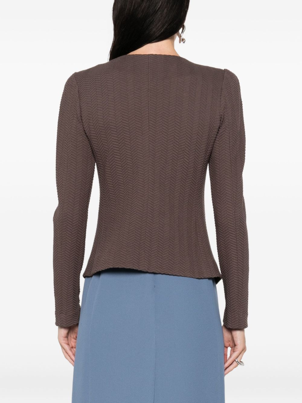 Emporio Armani Grey Jacket Dove Glam Steals