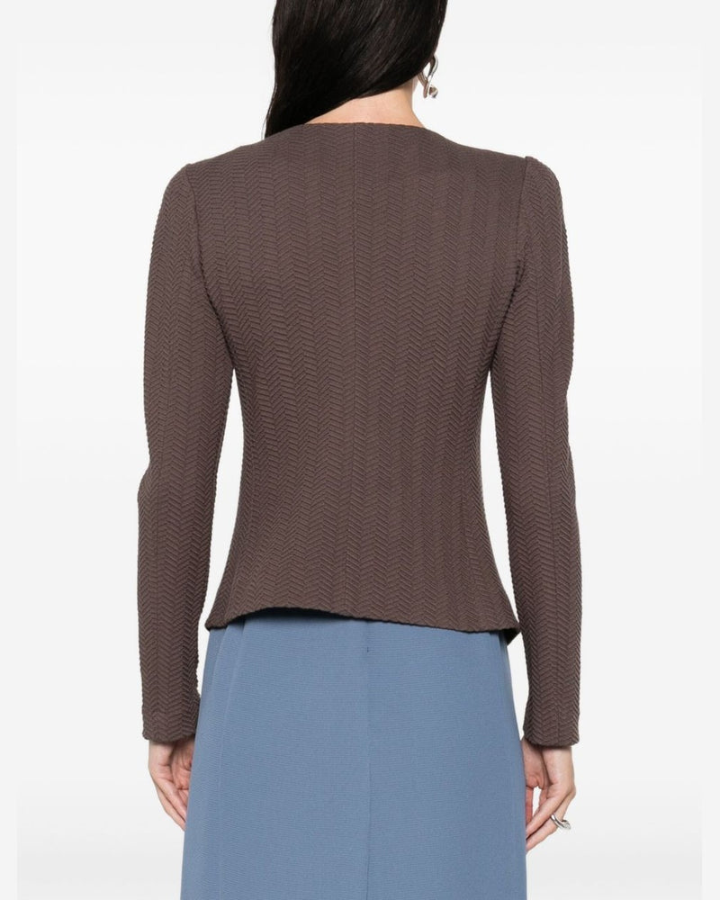 Emporio Armani Grey Jacket Dove Glam Steals