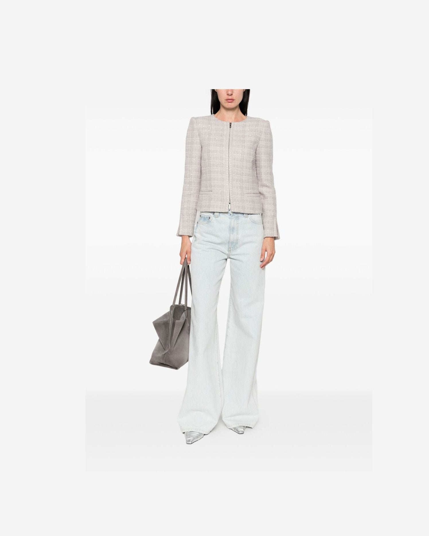 Emporio Armani Grey Jacket Glam Steals