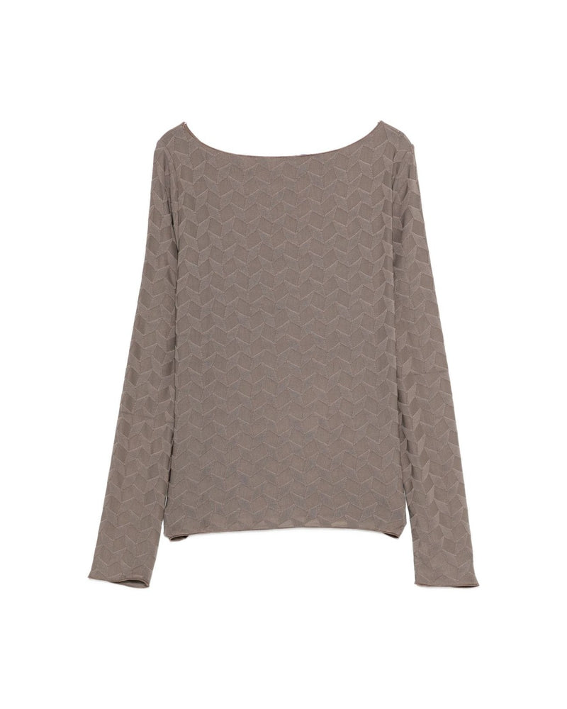 Emporio Armani Grey Sweater Dove Glam Steals