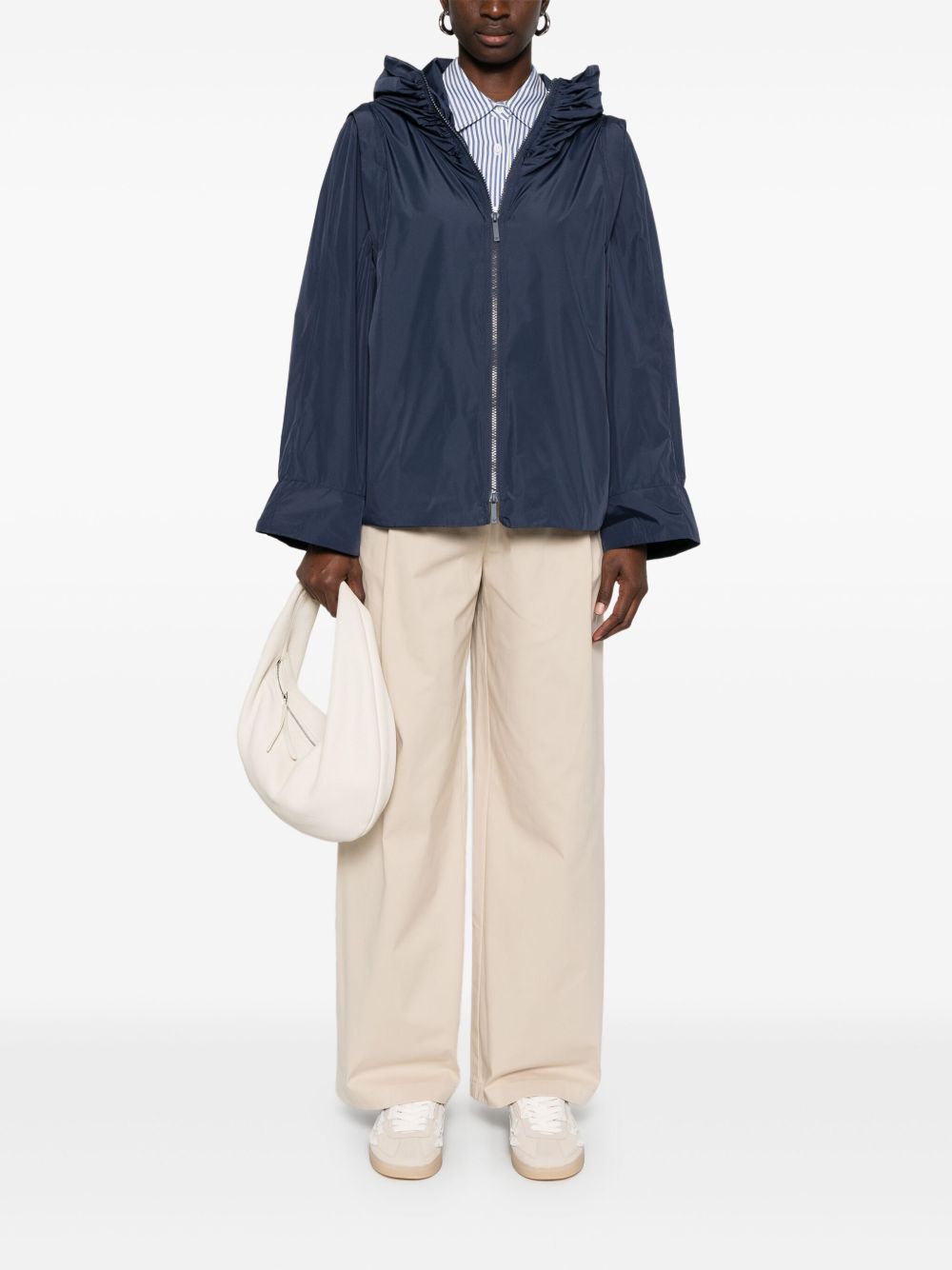 Emporio Armani Hooded Blouson Jacket Glam Steals