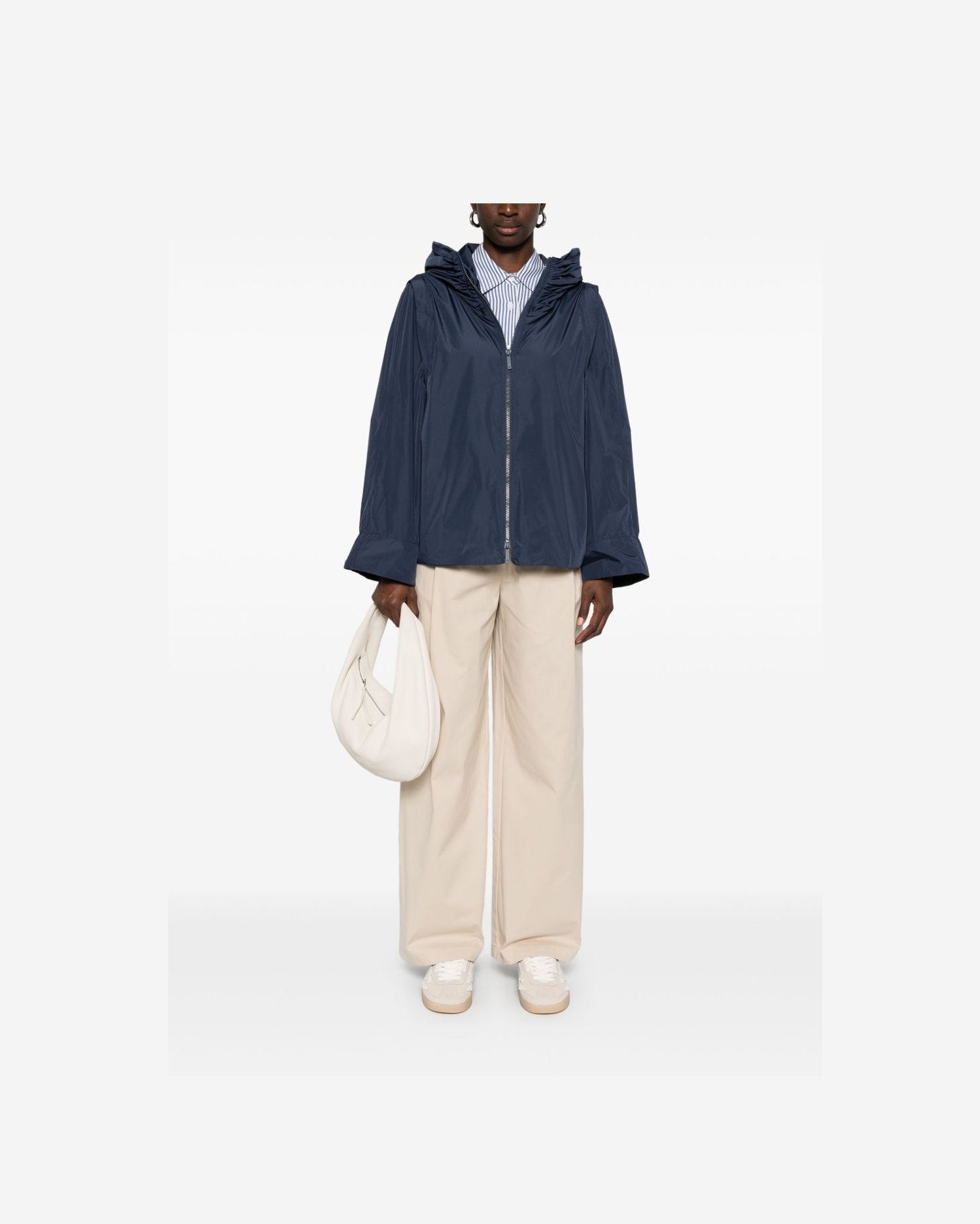 Emporio Armani Hooded Blouson Jacket Glam Steals