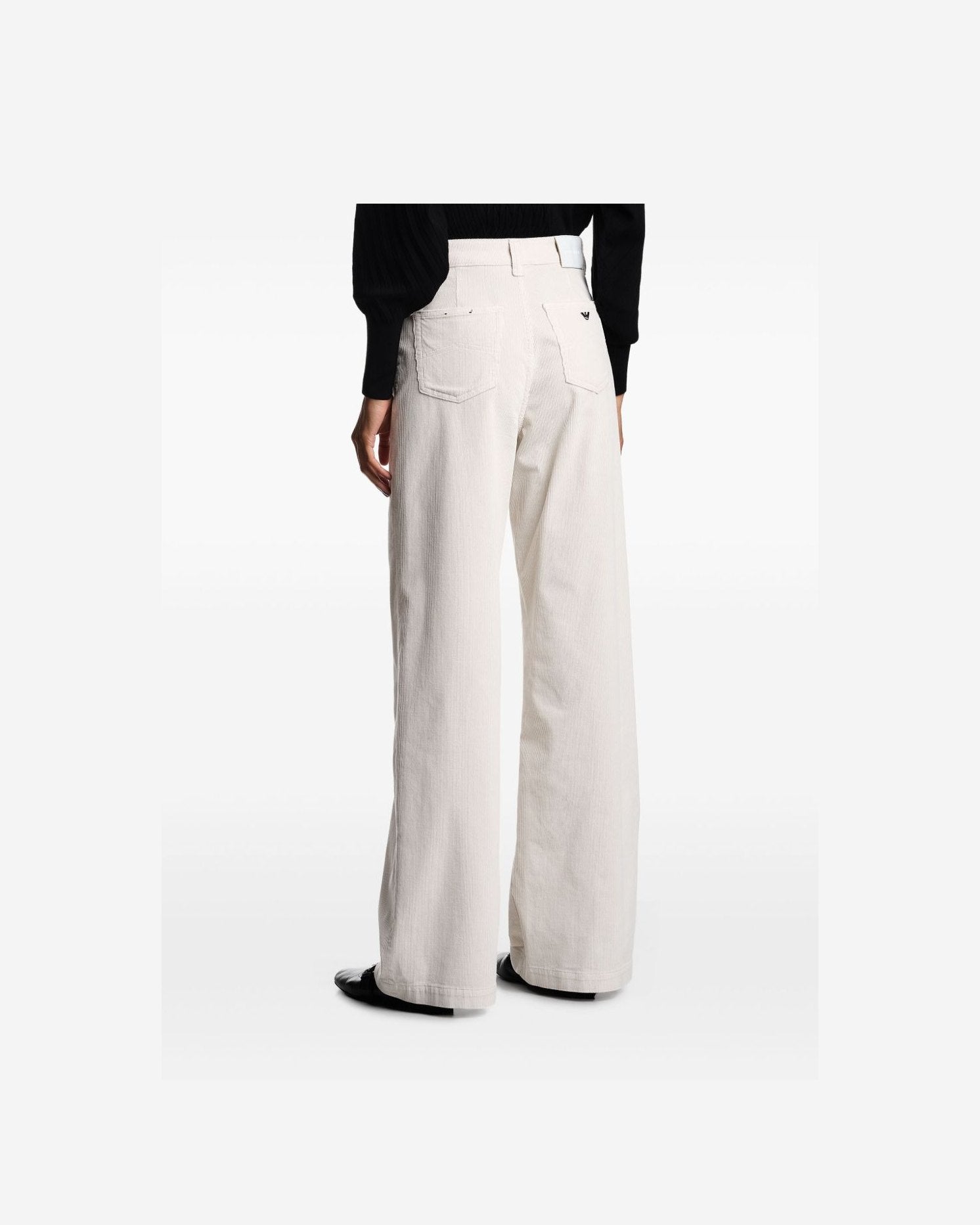 Emporio Armani Ivory Jeans Glam Steals