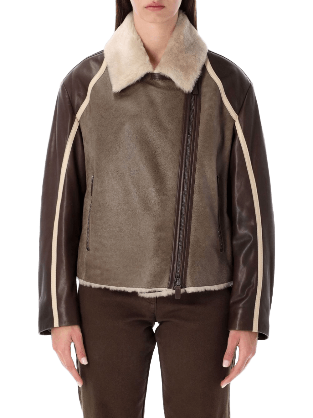 Emporio Armani Jackets Brown Glam Steals