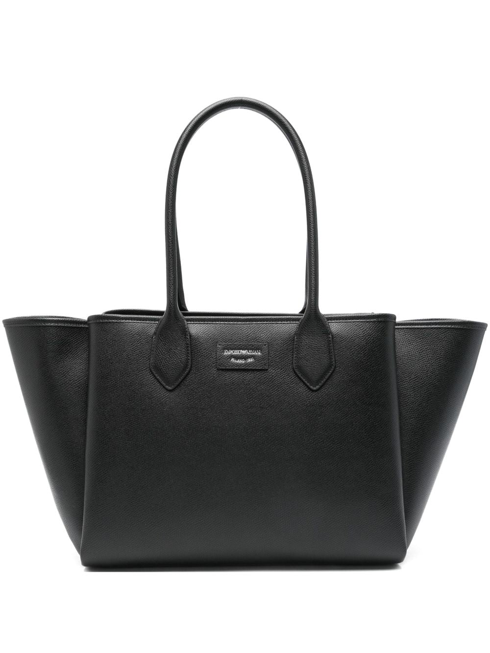 Emporio Armani Large Shopper with Palmellato Finish Glam Steals