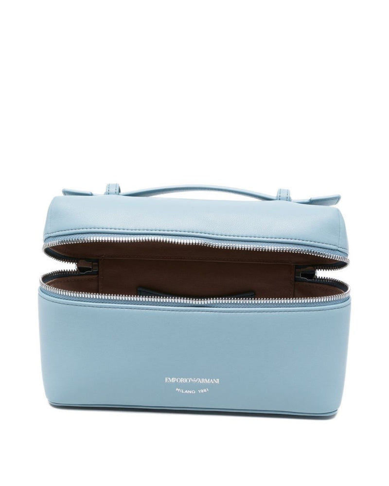 Emporio Armani Leather Vanity Case Shoulder