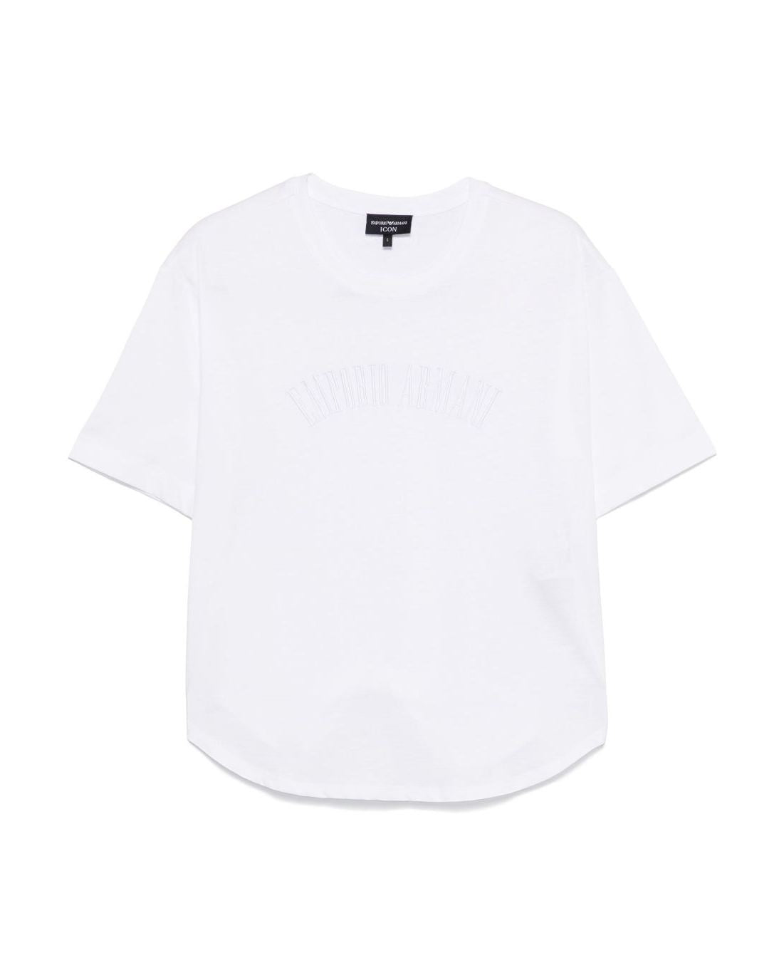 Emporio Armani Logo Print T-shirt Glam Steals