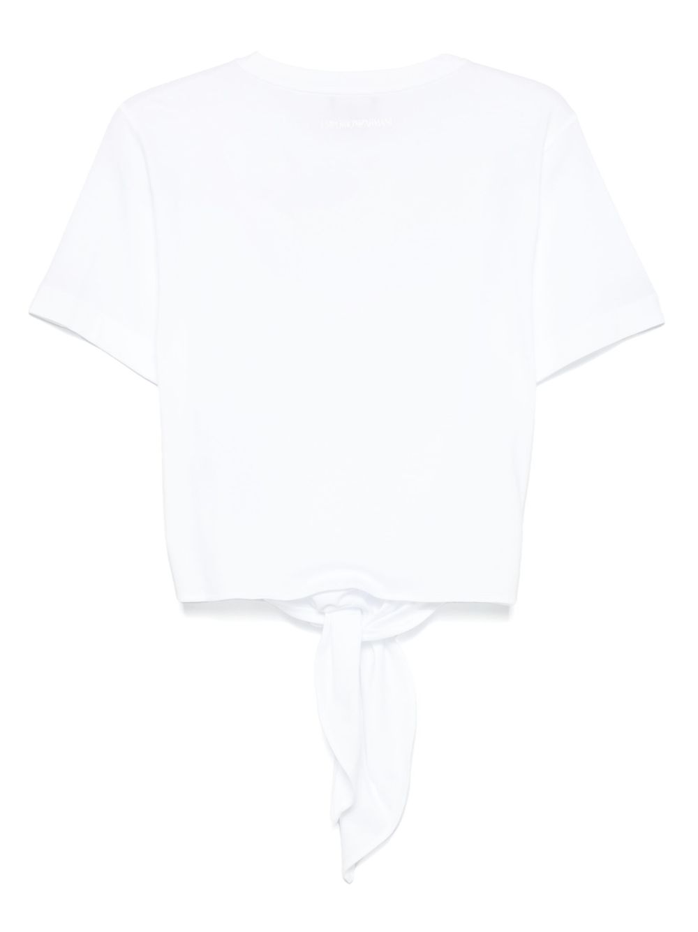 Emporio Armani Logo Print T-shirt Glam Steals