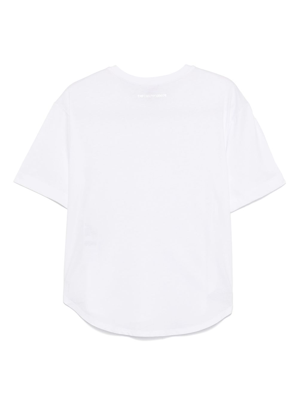 Emporio Armani Logo Print T-shirt Glam Steals