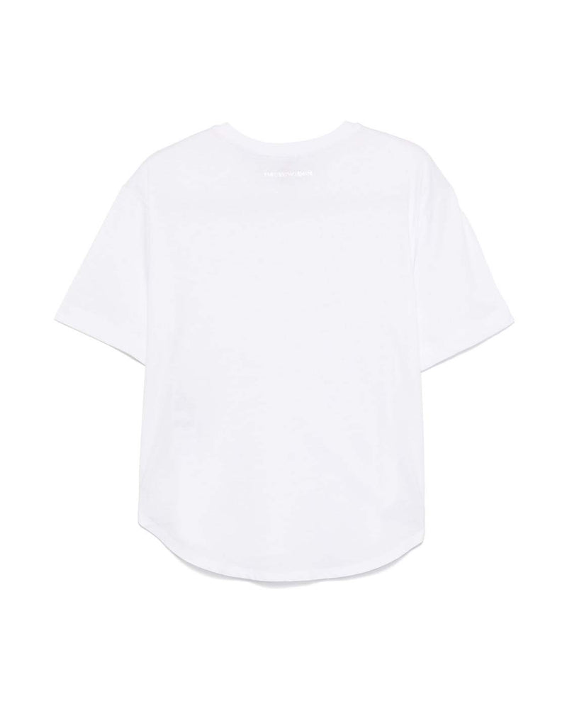 Emporio Armani Logo Print T-shirt Glam Steals