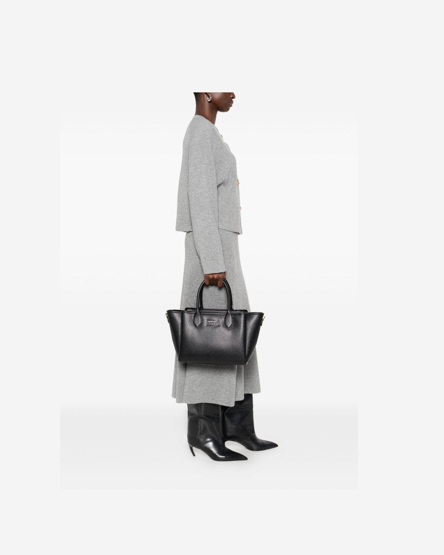 Emporio Armani Medium Finish Palmellato Shopper Glam Steals