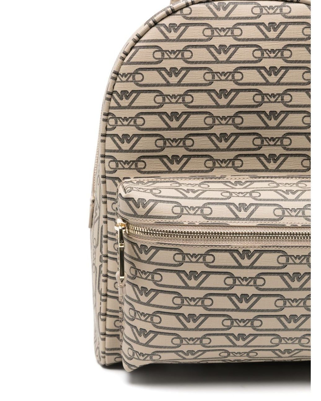 Emporio Armani Mini Backpack with Monogram Print Glam Steals