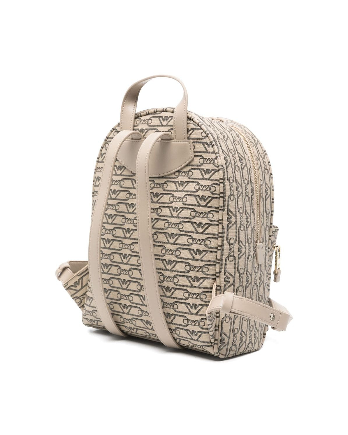 Emporio Armani Mini Backpack with Monogram Print Glam Steals