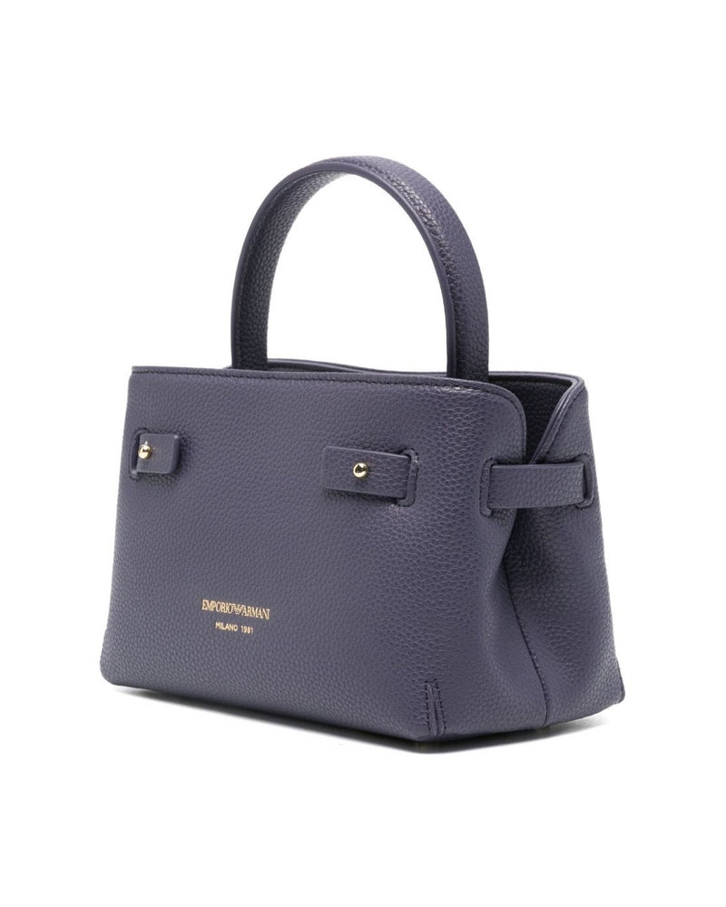 Emporio Armani Mini Knotted Detail Tote Bag Glam Steals