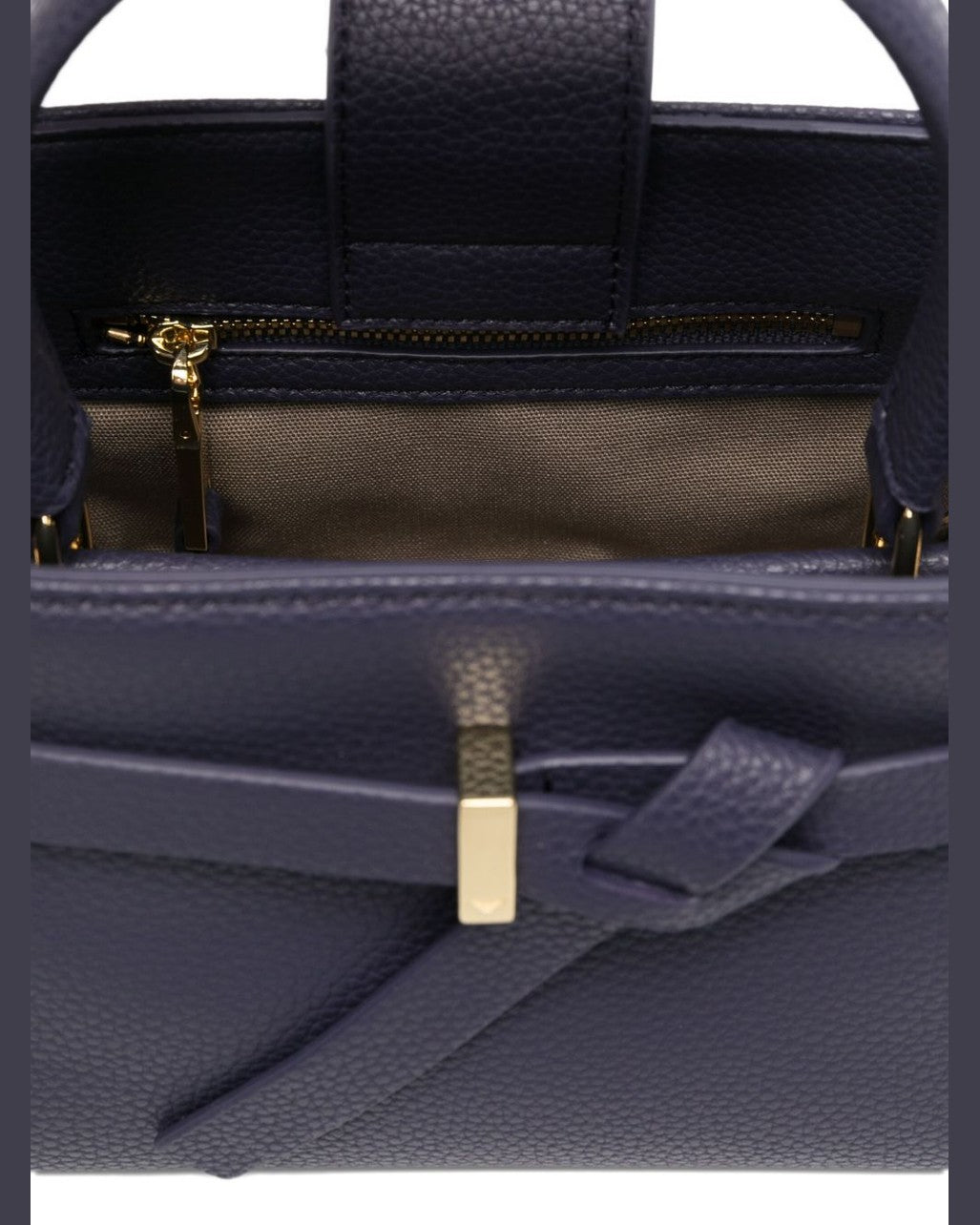 Emporio Armani Mini Knotted Detail Tote Bag Glam Steals